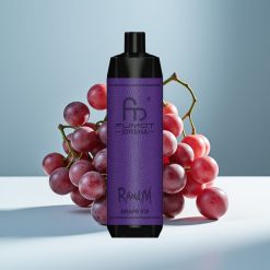 RandM Fumot Shisha 10000 Пуфове LED 18ml Гледов Лед Type-C 0.5% Никотин