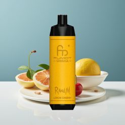 RandM Fumot Shisha 10000 Puffs 18ml Лимон Череша Тип-C 0.5% Никотин