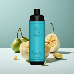 RandM Fumot Shisha 10000 Puffs 18ml LED Gum Mint