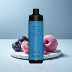 RandM Fumot Shisha 10000 Puffs LED 18ml Type-C Боровинков балонче