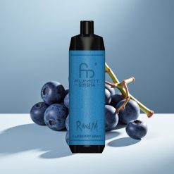 RandM Fumot Shisha 10000 Puffs LED 18ml Type-C Bluberry Grape