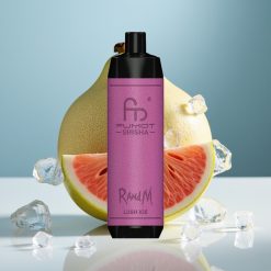 RandM Fumot Shisha 10000 Puffs LED 18ml Свеж Лед Еднократна Vape