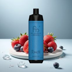 RandM Fumot Shisha 10000 Puffs LED 18ml Ягодов Лед Еднократна Vape