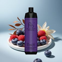 RandM Fumot Shisha 10000 Puffs LED Indicator Type-C Port Синя Боровинка Кисла Малина