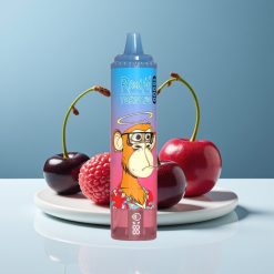 RandM Fumot Tornado 15000 Puffs 25ml Blue Razz Cherry Mesh Coil USB-C LCD