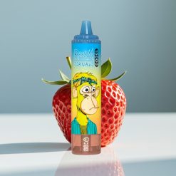 RandM Fumot Tornado 15000 Puffs 25ml Strawberry LCD Type-C Mesh Coil