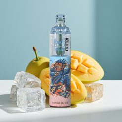 RandM Fumot Tornado 7000 Puffs 14ML Mango On Ice Air-Adjustable Mesh Type-C RGB