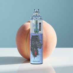 RandM Fumot Tornado 7000 Puffs 14ML Peach Ice Mesh Coil Type-C RGB Air-Adjustable