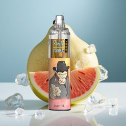 RandM Fumot Tornado 7000 Puffs Еднократна Vape със Свеж Лед, Mesh Coil, Type-C Port, RGB Light