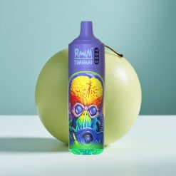 RandM Tornado 9000 Puffs 18 mL RGB дисплей Cool Mint