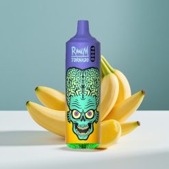 RandM Tornado 9000 Puffs Rechargeable RGB Display Ягода Манго