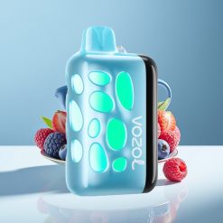 VOZOL RAVE 40000 Еднократна Vape 270° Vibrant Glow Blue Razz Ice 1000mAh