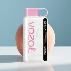 VOZOL STAR 9000/12000 Еднократна Vape Праскова Лед 650mAh S.i.L.C TECH 30% по-бързо зареждане