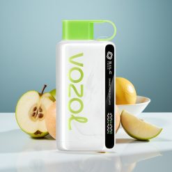VOZOL STAR 9000/12000 Еднократна Vape Кисела Ябълка Лед с S.i.L.C TECH, 650mAh
