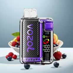 VOZOL Vista 20000 Puffs Rechargeable 650mAh OLED Mixed Berries 2% TPD