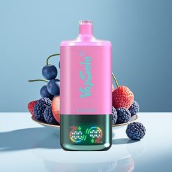 VapSolo Triple 30000 Puffs 40ml Троен резервоар Type-C Син малинов вкус