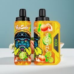 VapSolo VIKING 12000 Puffs 22ml Лимон Праскова Type-C LED Display