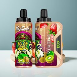 VapSolo VIKING 12000 Puffs 22ml Ягода-Киви Еднократна Vape Type-C LED Display