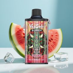 Vapsolo Super 15000 Puffs 40ml Диня Лед 850mAh Type-C