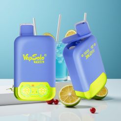 Vapsolo Twins 20000 Puffs 40ml Две вкуса Синьо малиново лимонада & Лимето