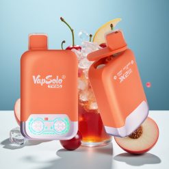 Vapsolo Twins 20000 Puffs Еднократна Vape Cherry Cola & Juicy Peach Ice
