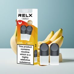 RELX Pod Pro 2 600 пуфове 1.8% никотин Десерт-Банана Фрийз 1.9ml 3 режима