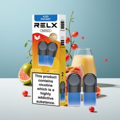RELX Pod Pro 2 600 пуфове 1.8% никотин 1.9ml Напитка-Леден Pocary