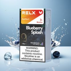 RELX Pod Pro 2 600 пуфове 3% никотин 1.9мл Синьо боровинков вкус