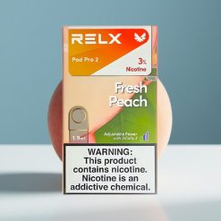 RELX Pod Pro 2 600 пуфа Никотин 3% Капацитет 1.9ml Пресен праскова