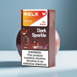 RELX Pod Pro 2 600 пуфове 5% никотин 1.9ml Тъмна Искра