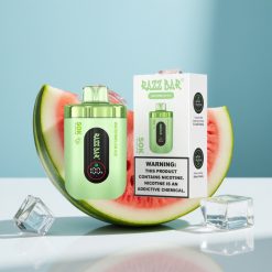 Razz Bar 50K Puffs Еднократна Vape Диня Лед 650mAh Type-C 2% Nicotine