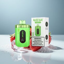 Razz Bar 50K Puffs Еднократна Vape Ягодов Лед Type-C 650mAh 2% Nicotine