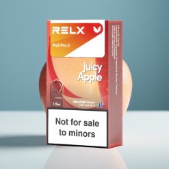 Relx Pod Pro 2 Vape устройство Никотин Съдържа 0% сочна ябълка
