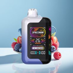 SMOK SPACEMAN SP40000 40000 пуфове нулев никотин синя малина лед LED екран 1000mAh