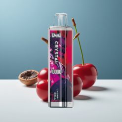 UWIN Crystal 10000 Puffs 18ml Презареждаща се Cherry Cola RGB