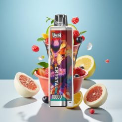 UWIN Crystal 10000 Puffs Еднократна Vape Cola Ice, 18ml, 650mAh, RGB