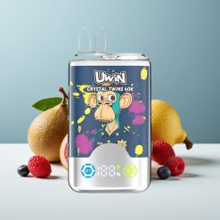 UWIN Crystal Twins 40000 Puffs Две Вкуса Киви Пъпеш Гуава Боровинка Малина 32ml 850mAh