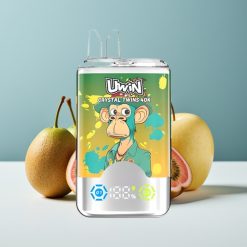 UWIN Crystal Twins 40000 Puffs Две Вкуса Киви Пъстра Фрукти Две Ябълки 32ml 850mAh