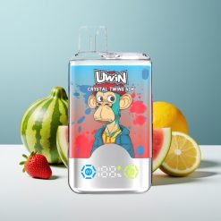UWIN Crystal Twins 40000 Puffs Две вкуса Ягода Диня Лимоно Лайм 32ml 850mAh