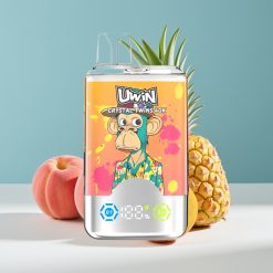 UWIN Crystal Twins 40000 Puffs Две вкуса 32ml Праскова Манго Ананас Red Bull