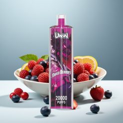 Uwin Shisha Hookah Crystal 20000 Puffs 22ml Mixed Berries Mesh Coil Type-C