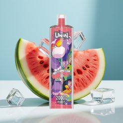 Uwin Shisha Hookah Crystal 20000 Puffs 22ml Watermelon Ice Mesh Coil Type-C 650mAh