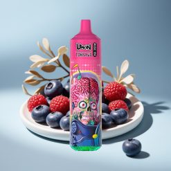 Uwin Tornado 35K Музикален Вейп с 35 000 дъвки, 600mAh, Type-C, Боровинка-Малина