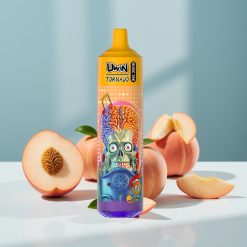 Uwin Tornado 35K Music 600mAh Type-C Лятна Праскова Лед