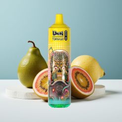 Uwin Tornado 35K Music Еднократна Vape 35 000 пуфки 600mAh Киви Пъстра Фрукта Гуава